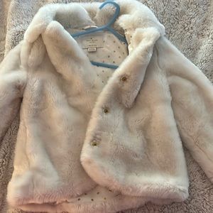 Kate Spade fur jacket